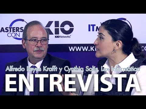 Entrevista con Alfredo Reyes Krafft y Cynthia Solís, expertos en legislación de Lex Informática