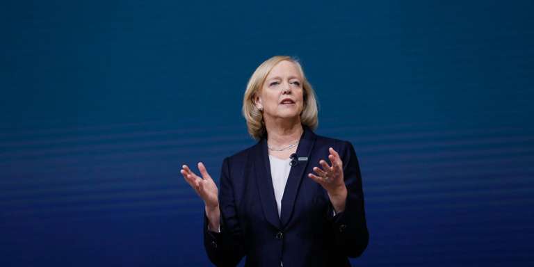 Foto: Meg Whitman, presidenta y CEO de Hewlett Packard Enterprise (HPE)