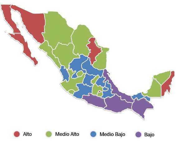 Aumenta la brecha digital entre entidades federativas