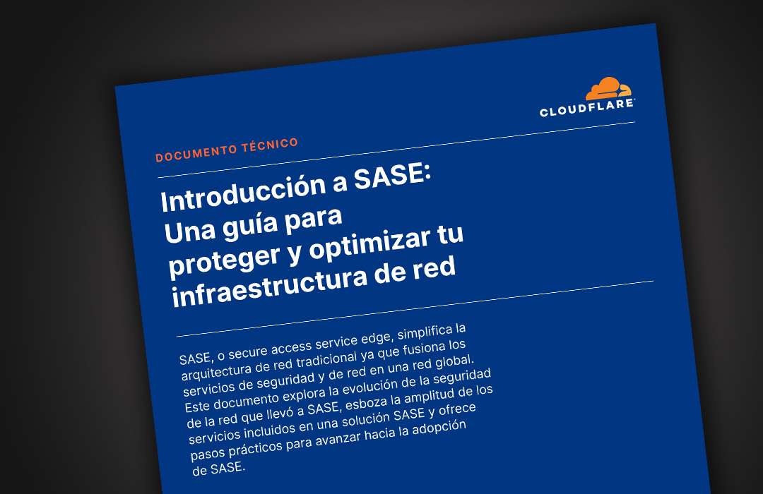 Proteger y optimizar la infraestructura de red: Una guía para SASE