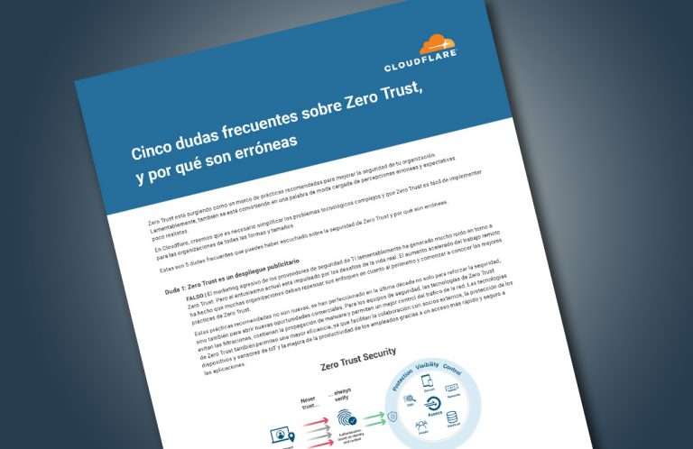 Cinco mitos frecuentes sobre Zero Trust y por qué son erróneos