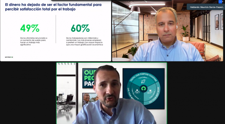 Mauricio García-Cepeday Noam Bizman de ServiceNow