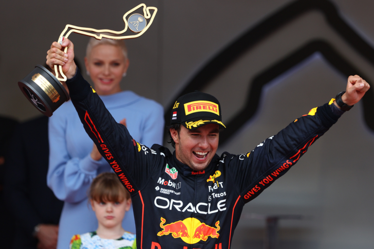 Checo Pérez ganó el Gran Premio de Mónaco de la temporada 2022.