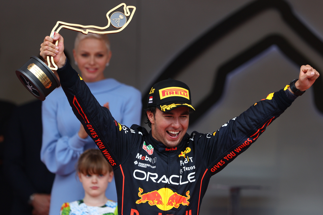 Checo Pérez ganó el Gran Premio de Mónaco de la temporada 2022.