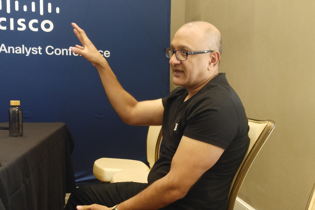 Jeetu Patel, EVP y director general de Seguridad y Colaboración en Cisco.