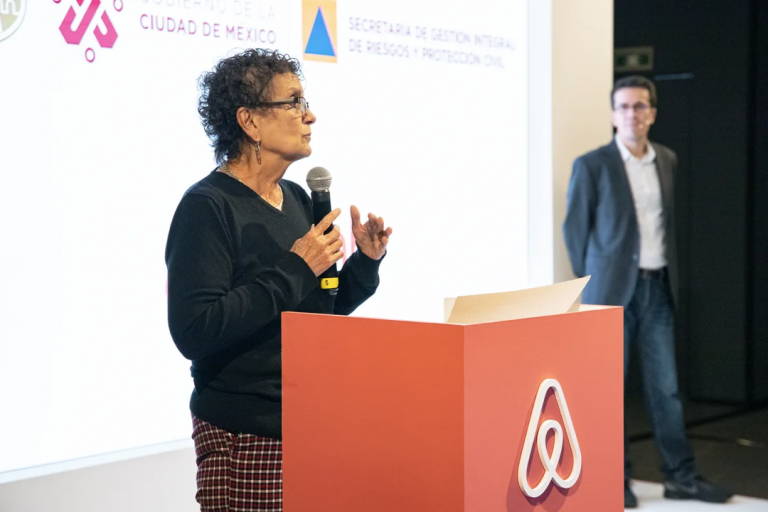 Titular de Protección Civil CDMX y AIirbnb