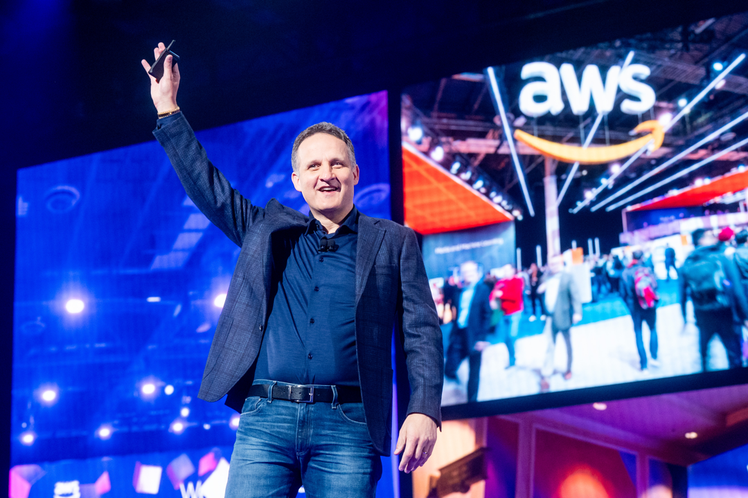 El CEO Adam Selipsky en AWS ReInvent