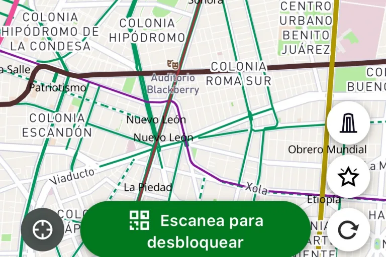 Falla aplicación de Ecobici; no muestra disponibilidad de bicis y estaciones